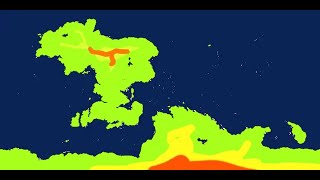 Viewer made Map With Simulated Plate Tectonics [upl. by Doug766]