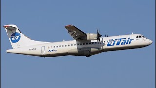 UTair Flight 120  Crash Animation [upl. by Eldwon]