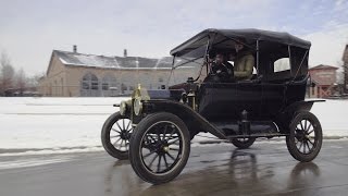 Driving a Ford Model T Is a Lot Harder Than Youd Think We Tried It [upl. by Atiuqal]