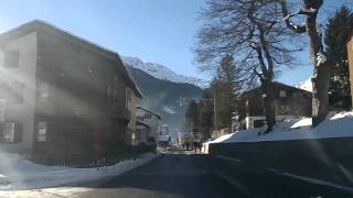 Vals Graubünden Surselva SchweizSwissSwizerland driving  fahren [upl. by Anuahsar825]