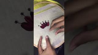 ❤️‍🔥🔥❤️ തറച്ചക്രം കൊണ്ടൊരു Embroidery Design 🔥❤️‍🔥🥰youtube embroidery ownvoice youtubeshorts [upl. by Cerracchio250]