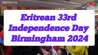 Eritrean 33rd Independence Day Birmingham 2024 Tesfalem Chers live [upl. by Amlas]