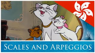 The Aristocats 1970  Scales and Arpeggios  Cantonese 粵語 [upl. by Anat]