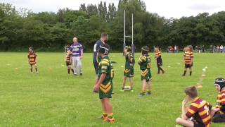 Woolston Rovers Golds Vs Latchford Giants [upl. by Anorahs]