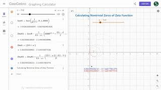 Calculating Nontrivial Zeros of Zeta Function2 [upl. by Nelia]