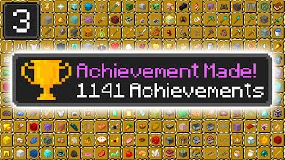 Getting All 1141 Advancements in Minecraft [upl. by Issim]