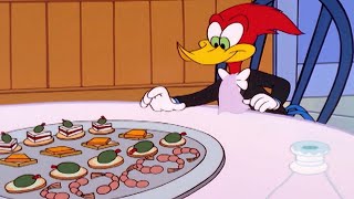 Woody Woodpecker  The Meatball Banquet  More Full Episodes [upl. by Mylo]