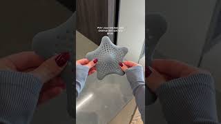 Your sink cleanup just got an upgrade with the Starfish Haircatcher from Umbra homedecor kitchen [upl. by Thordia]