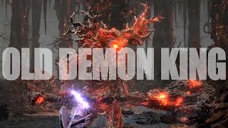 OLD DEMON KING BOSS FIGHT  DARK SOULS 3 [upl. by Arvid]