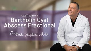 Bartholin Cyst Abscess Fractional CO2 Treatment  Dr David Ghozland MD [upl. by Hairim304]