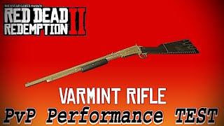 Varmint Rifle  PvP Performance TEST After Nerf RDR2 ONLINE  HELP ME GET 1K SUBS [upl. by Auof]