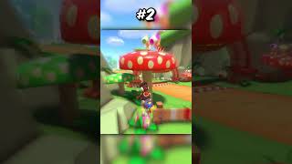 Best 5 Tracks to Time Trial in Mario Kart 8 Deluxe shorts [upl. by Yodlem518]