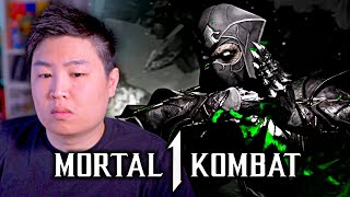 MORTAL KOMBAT 1  OFFICIAL NOOB SAIBOT GAMEPLAY amp STORY TRAILER REACTION [upl. by Annaierb]