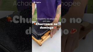 Achadinho da Shopee pro seu churrasco no domingo shopee churrasco almoço familia domingo casa [upl. by Ellevart]