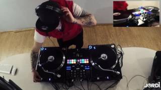 DJM S9 AND PLX 1000 LIVE SET AND SCRATCH  DEE JAY JORDI [upl. by Portland162]