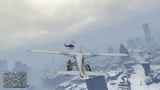 GTA Online Neige 2014  Zone aérienne restreinte [upl. by Rivi]