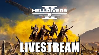 🔴Live  Helldivers 2  Squashing Bugs with the Boys [upl. by Arnie]