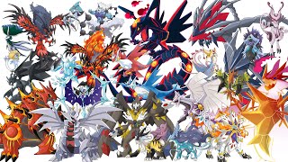 All 59 Legendary Pokemon Mega amp Gigantamax Animated Evolution [upl. by Anauqat]