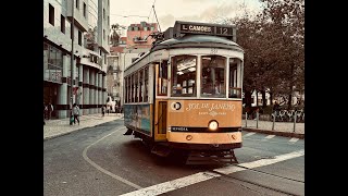 Elétrico de Lisboa 28 Tram route line 28 lisbon 28 28as villamos Lisszabon [upl. by Kisor488]