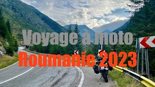 Voyage à moto Roumanie 2023  Turda Bicaz Bran Transfăgărașan Sibiu Budapest Ljubljana [upl. by Thain]