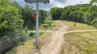 Scenic Lift Rides  Newry Maine 🌲🌳Sunday River Valley [upl. by Ativ]