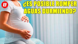 ¿Es posible romper aguas durmiendo ¿Cómo saber si es líquido amniótico orina o flujo vaginal [upl. by Skipton]