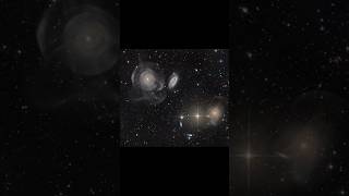 Arp 227 Shell Galaxies in Pisces 100 Million Light Years shorts [upl. by Garreth]