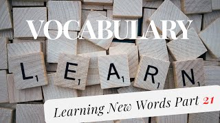 ❤️ Part 21  Learning 4000 Essential English Words for FREE Challenge Accepted [upl. by Plusch]