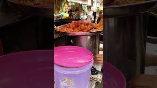 Mumbai local food  street food kalwa  medu vada idli mix food item streetfood [upl. by Auhsuj]