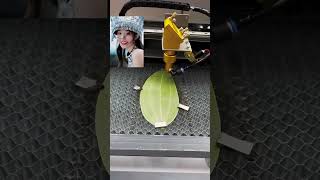 machine made pictures in leaf shortsvideo [upl. by Nysa]