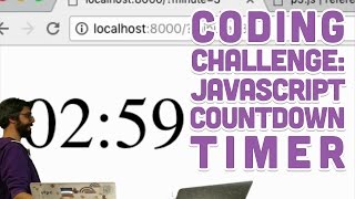 Coding Challenge 66 JavaScript Countdown Timer [upl. by Osrock]