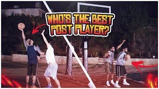 BEST POST PLAYER CHALLENGE 1v1 King Of The Court Basketball ft 2HYPE [upl. by Aihsemat]