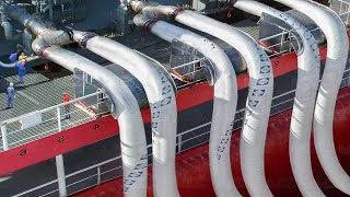 How Oil Tankers and LNG Carriers Work and are Designed  Documentary [upl. by Ajan]