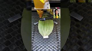 Leaf Carving Machine  Precision Crafting for Detailed Artworks [upl. by Nikki]