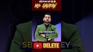 Ms Gaurav sir ka YouTube channel delete 🥹 [upl. by Wendt]