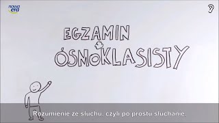 Egzamin ósmoklasisty słuchanie [upl. by Yud]