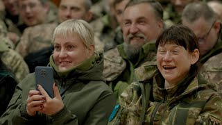 Inconvenient films23  Comedy of War Laughter in Ukraine  Christopher Walters [upl. by Yeliw]