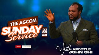 THE AGCOM SUNDAY SERVICE BROADCAST WITH APOSTLE JOHN CHI 23062024 [upl. by Downes]