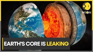 Earths core has been leaking for billions of years  World News  WION [upl. by Oicram]