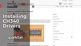 Tutorial Installing CH340 Drivers [upl. by Burr]