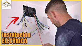 🔶INSTALACION ELÉCTRICA de CASA Contenedor Paso a Paso🔶 [upl. by Eirojram597]