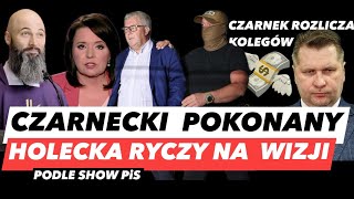 CZARNECKI NA DNIE – PODŁE SHOW HOLECKIEJ❗️MATKA SALCESONA RYCZY NA WIZJI I CZARNEK ZDRADZIŁ KOLEGÓW [upl. by Acinnod]