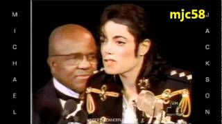 Rare  Michael Jackson al Rock amp Roll Hall of Fame 1997 sub ita [upl. by Zulch]