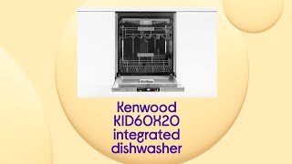 Kenwood KID60X20 Fullsize Fully Integrated Dishwasher  Product Overview  Currys PC World [upl. by Nebra]