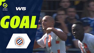 Goal Wahbi KHAZRI 35  MHSC RC STRASBOURG ALSACE  MONTPELLIER HÉRAULT SC 22 2324 [upl. by Yenor]