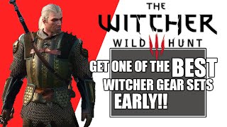 Witcher 3  UPDATED Guide on Getting one of the BEST Armor EARLY GAME Griffin gear [upl. by Lavro645]