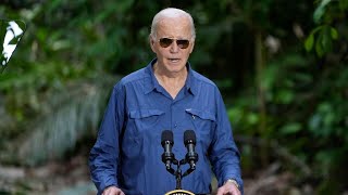 Tensions escalate as Biden makes bombshell Ukraine announcement and Putin approves nuclear weapons [upl. by Leonerd682]