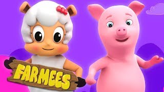 Tweedledum And Tweedledee  Rhymes For Kids by Farmees [upl. by Grae953]