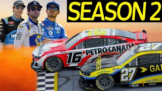 PRE SEASON NEXT GEN 20 ROSTER amp SCHEDULE CHANGES  NASCAR Heat 5 Career Mode Part 37 [upl. by Leirbma]