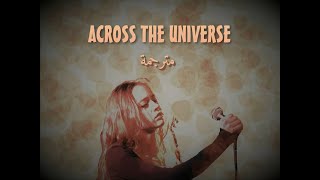 Fiona Apple  Across The Universe  Arabic subtitles with lyrics مترجمة [upl. by Bryanty]